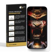 4x Hydrogel-Glass für iPhone 16 Pro Max FULL COVER 3D KLAR Weiches TPU Schutzglas Panzerfolie Displayschutz Schutzfolie Screen-Protector