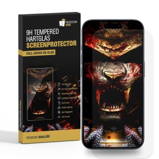 2x 9H Nano-Glass für iPhone 16 Pro 3D KLAR Displayschutz Schutzglas Schutzfolie Panzerfolie Panzerglas Screen-Protector ANTI-SHOK ANTI-BRUCH-ANTI-STOß
