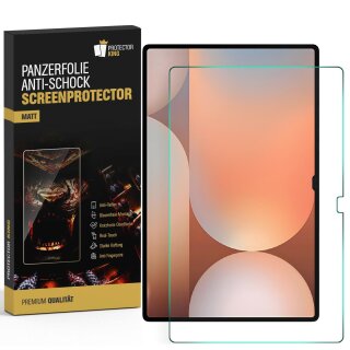 2x 9H Nano-Glass Samsung Galaxy Tab S10 Plus Anti-Reflex matt Panzerfolie Displayschutz Schutzglas Schutzfolie Panzerglas Screen-Protector