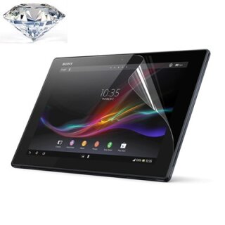 2x Displayfolie fr Sony Xperia Z Tablet silber Diamant Glitzer Displayschutz