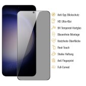 5x 9H Panzerglas für Google Pixel 9 Pro Blickschutz Anti-Spy Privacy Sichtschutz Displayglas Schutzglas Displayschutz  echtes Tempered Glass Screen-Protector