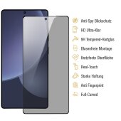 1x Blickschutz 9H Panzerglas für Samsung Galaxy S25 Ultra Anti-Spy Privacy Sichtschutz echtes Tempered Glass Panzerfolie Displayschutz Schutzfolie Schutzglas Screen Protector