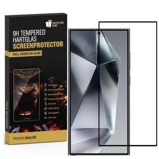 5x 9H Panzerglas für Samsung Galaxy S25 Ultra FULL COVER HD KLAR echtes Tempered Glass Panzerfolie Displayschutz Schutzglas Hartglas Schutzfolie Screen-Protector