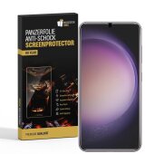 5x flexibles 9H Panzerglas für Samsung Galaxy S25 HD KLAR Displayschutz Schutzglas Schutzfolie Panzerfolie Screen-Protector ANTI-SHOK ANTI-BRUCH-ANTI-STOß
