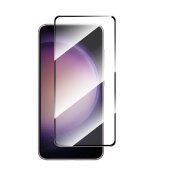 3x 9H Panzerglas für Samsung Galaxy S25 FULL COVER HD KLAR echtes Tempered Glass Panzerfolie Displayschutz Schutzglas Hartglas Schutzfolie Screen-Protector