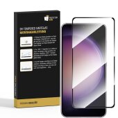 4x 9H Panzerglas für Samsung Galaxy S25 FULL COVER HD KLAR echtes Tempered Glass Panzerfolie Displayschutz Schutzglas Hartglas Schutzfolie Screen-Protector