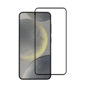 2x Keramik-Glass für Samsung Galaxy S25 FULL COVER HD KLAR Displayschutz Schutzglas Schutzfolie Panzerfolie Screen-Protector