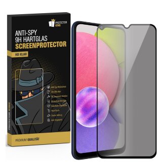 4x Blickschutz 9H Panzerglas für Samsung Galaxy A14 Anti-Spy Privacy Sichtschutz echtes Tempered Glass Panzerfolie Displayschutz Schutzfolie Schutzglas Screen Protector