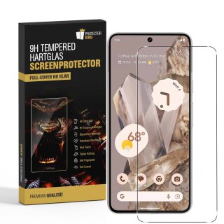 1x Flexibles 9H Panzerglas für Google Pixel 8 HD KLAR Displayschutz Schutzfolie Schutzglas Panzerfolie Screen-Protector Anti-Shock Anti-Bruch Anti-Stoß Anti-Schmutz