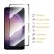 4x 9H Panzerglas für Samsung Galaxy S25 Plus FULL COVER HD KLAR echtes Tempered Glass Panzerfolie Displayschutz Schutzglas Hartglas Schutzfolie Screen-Protector