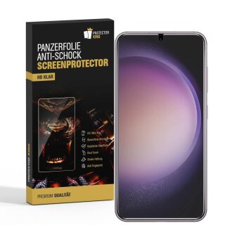 5x 9H Panzerglas für Samsung Galaxy S25 Plus HD KLAR flexibles Nano-Glass Displayschutz Schutzglas Schutzfolie Panzerfolie Screen-Protector ANTI-SHOK ANTI-BRUCH-ANTI-STOß
