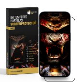 5x 9H Panzerglas für iPhone 16 Pro Max FULL COVER matt Anti-Reflex entspiegelt echtes Tempered Glass Panzerfolie Displayschutz Schutzglas Hartglas Schutzfolie Screen-Protector