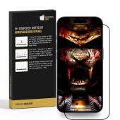 4x 9H Panzerglas für iPhone 15 Pro FULL COVER matt...