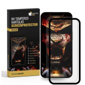 5x 9H Panzerglas für iPhone 13 Pro HD KLAR mit Montagerahmen echtes Tempered Glass Displayschutz Schutzglas Hartglas Schutzfolie Screen-Protector