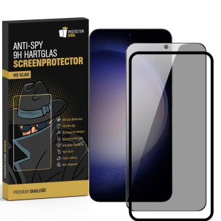 1x Blickschutz 9H Panzerglas für Samsung Galaxy S25 Plus mit Montagerahmen ANTI-SPY Displayschutz Schutzglas Schutzfolie echtes Tempered Glass