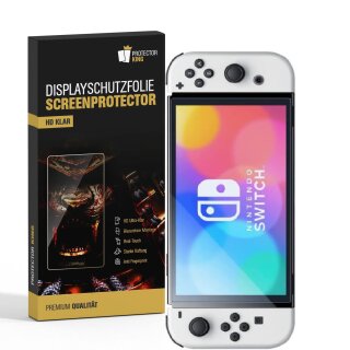 3x Displayschutz für Nintendo Switch Oled HD klar Displayschutzfolie Schutzfolie Folie Screen-Protector #1