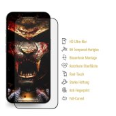 5x 9H Panzerglas für iPhone 16e FULL COVER HD KLAR echtes Tempered Glass Panzerfolie Displayschutz Schutzglas Hartglas Schutzfolie Screen-Protector