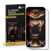 2x 9H Panzerglas für iPhone 16e FULL COVER matt Anti-Reflex entspiegelt echtes Tempered Glass Panzerfolie Displayschutz Schutzglas Hartglas Schutzfolie Screen-Protector