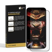 3x 9H Panzerglas für iPhone 16e FULL COVER matt Anti-Reflex entspiegelt echtes Tempered Glass Panzerfolie Displayschutz Schutzglas Hartglas Schutzfolie Screen-Protector