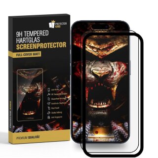 5x 9H Panzerglas für iPhone 16 FULL COVER matt Anti-Reflex entspiegelt mit Montagehilfe echtes Tempered Glass Displayschutz Schutzglas Schutzfolie Screen-Protector