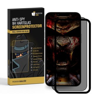 4x Anti-Spy 9H Panzerglas für iPhone 16e FULL-COVER Blickschutz mit Montagehilfe Privacy echtes Tempered Glass Displayschutz Schutzfolie Schutzglas Screen Protector