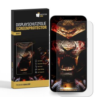 4x Displayschutz für iPhone 16e Anti-Reflex, matt, entspiegelt Schutzfolie Folie Screen-Protector