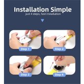 2x 9H Panzerglas Apple Watch Ultra 2 49 mm HD KLAR mit Montagehilfe echtes Tempered Glass Displayschutz Schutzglas Hartglas Schutzfolie Screen-Protector #1