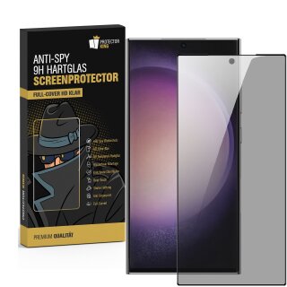 5x Blickschutz 9H Panzerglas für Samsung Galaxy S25 Ultra Full-Cover Anti-Spy Privacy Sichtschutz echtes Tempered Glass Schutzfolie Schutzglas Displayschutz Screen-Protector