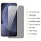 5x Blickschutz 9H Panzerglas für Samsung Galaxy S25 Plus Full-Cover Anti-Spy Privacy Sichtschutz echtes Tempered Glass Schutzfolie Schutzglas Displayschutz Screen-Protector
