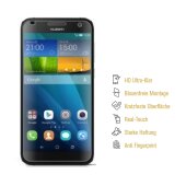 2x Panzerfolie für Huawei G7 ANTI-SCHOCK Displayschutzfolie Displayfolie HD KLAR