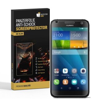 4x Panzerfolie für Huawei G7 ANTI-SCHOCK Displayschutzfolie Displayfolie HD KLAR