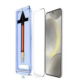 4x 9H Panzerglas für Samsung Galaxy S25 Edge HD KLAR Auto Dust Elimination echtes Tempered Glass Schutzglas Displayschutz Schutzfolie Screen-Protector