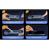 3x Blickschutz 9H Panzerglas für Samsung Galaxy S25 Edge Anti-Spy Auto Dust Elimination privacy echtes Tempered Glass Schutzglas Displayschutz Schutzfolie Screen-Protector