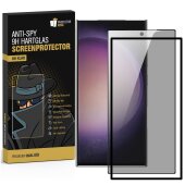 2x Blickschutz 9H Panzerglas für Samsung Galaxy S24...