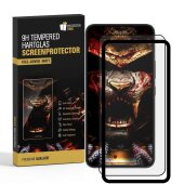 5x 9H Panzerglas für Samsung Galaxy S25 Edge FULL COVER matt Anti-Reflex entspiegelt mit Montagehilfe echtes Tempered Glass Panzerfolie Displayschutz Schutzglas Hartglas Schutzfolie Screen-Protector