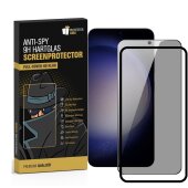 6x Blickschutz 9H Panzerglas für Samsung Galaxy S23 FE Full-Cover mit Montagehilfe Anti-Spy Displayschutz Schutzglas Schutzfolie echtes Tempered Glass Screen Protector