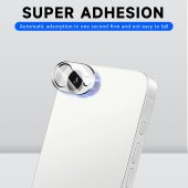 5x 9H Kameraglas für iPhone 16e HD klar Camera Lens Kameraschutz echtes Tempered Glass Panzerglas Screen-Protector