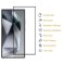 2x Keramik-Glass für Samsung Galaxy S25 Ultra FULL COVER HD KLAR Ceramic Displayschutz Schutzfolie Anti-Schmutz, Anti-Kratz, Anti-Shock, Screen-Protector