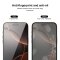 6x Blickschutz 9H Panzerglas für iPhone 13 Full-Cover mit Montagehilfe Anti-Spy Displayschutz Schutzglas Schutzfolie echtes Tempered Glass Screen Protector
