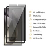 1x Blickschutz 9H Panzerglas für Samsung Galaxy S25 Ultra Anti-Spy Privacy Tempered Glass Schutzglas Screen-Protector