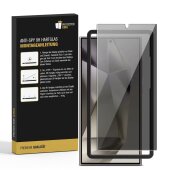 2x Blickschutz 9H Panzerglas für Samsung Galaxy S25 Ultra Anti-Spy Privacy Tempered Glass Schutzglas Screen-Protector