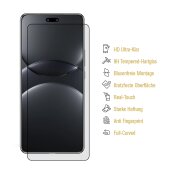 4x 9H Panzerglas für Huawei Nova 13 Pro Full-Curved HD klar echtes Tempered Glass Displayschutz Schutzglas Schutzfolie Screen-Protector