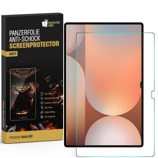 3x Panzerfolie für Samsung Galaxy Tab S10 FE Plus matt entspiegelt Displayschutz Schutzfolie Screen-Protector Anti-Reflex, Anti Stoß, Anti-Kratz, Anti-Schmutz