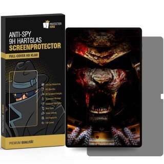 2x Blickschutz 9H Panzerglas für Samsung Galaxy Tab S10 FE Plus Anti-Spy Privacy Sichtschutz echtes Tempered GlassSchutzglas Displayschutz Screen-Protector