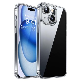 Schutzhülle für iPhone 15 Kamera Case Panzerhülle Handyhülle Cover Tasche Transparent Smartphone Bumper