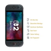 4x Panzerfolie für Nintendo-Switch 2 HD klar Anti-Shock Splitterschutz Displayschutz Schutzfolie Screen-Protector