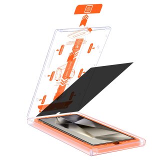 3x Blickschutz 9H Panzerglas für Samsung Galaxy S25 Ultra Full-Screen Anti-Spy Privacy Auto Staubentfernung Schutzglas Displayschutz Schutzfolie Screen-Protector