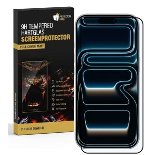 3x 9H Panzerglas für iPhone 17 Full-Screen matt Anti-Reflex entspiegelt echtes Tempered Glass Displayschutz Schutzglas Schutzfolie Screen-Protector
