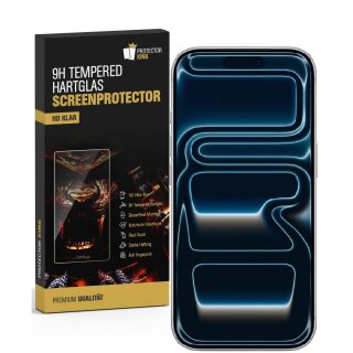 2x 9H Panzerglas für iPhone 17 HD klar Nano Tempered Glass Displayschutz Schutzglas Schutzfolie Screen-Protector