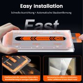 1x Blickschutz 9H Panzerglas für iPhone 17 Full Screen Montagehilfe Anti-Spy Sichtschutz Tempered Glass Displayschutzglas Screen-Protector